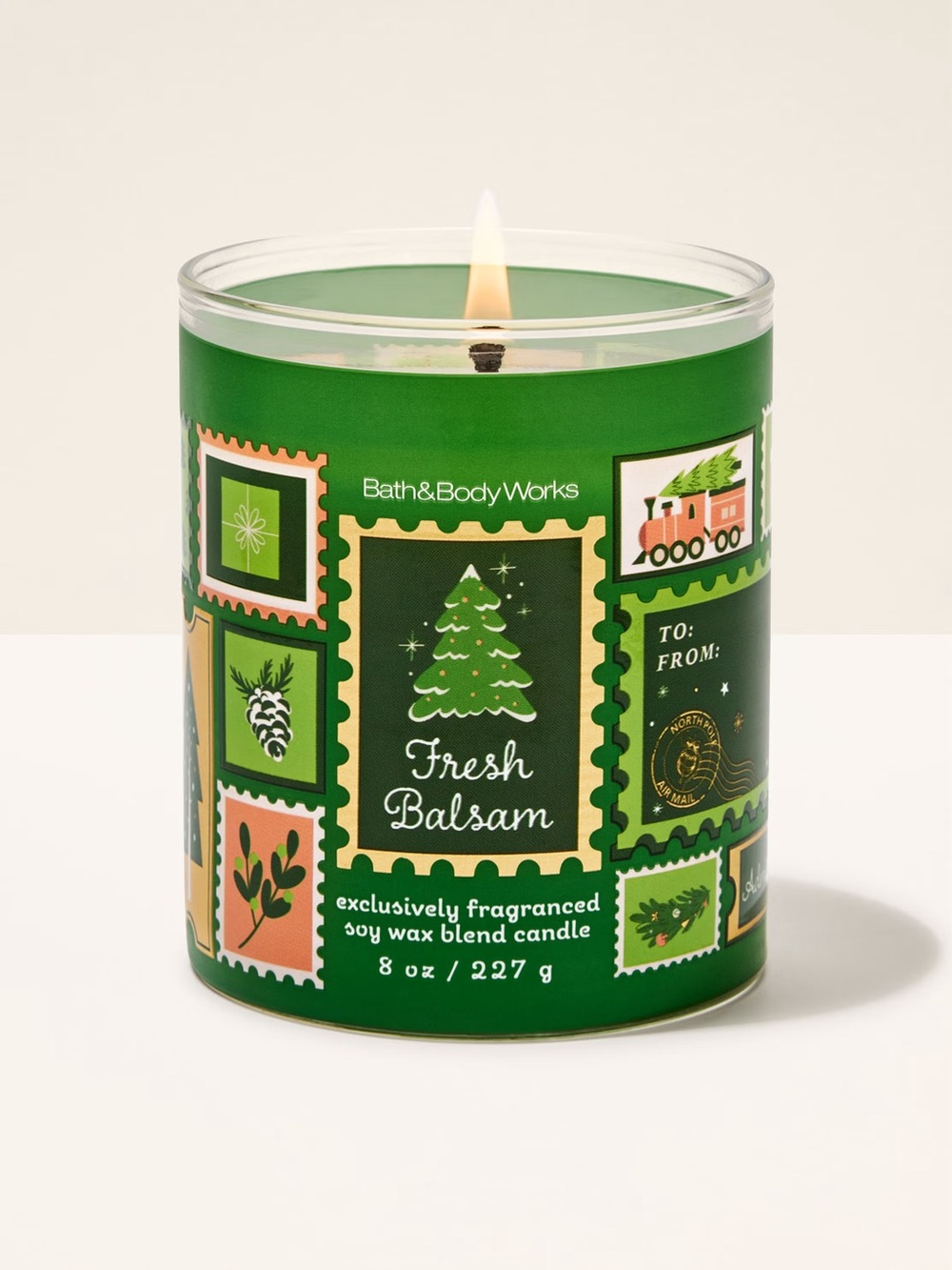 Bath & Body Works Fresh Balsam 1 Wick Candle